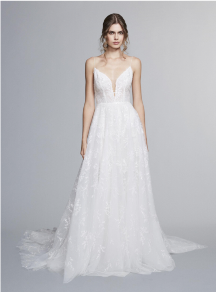 Marchesa Askılı Gelinlik