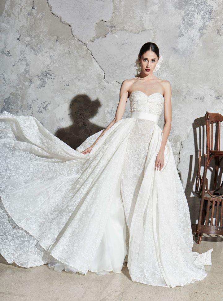 Zuhair Murad Öpücük Yaka Gelinlik