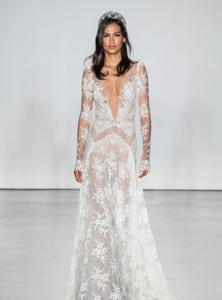 Inbal Dror Dantel Gelinlik