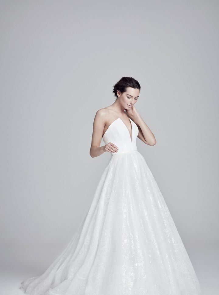 Suzanne Neville Straplez Gelinlik