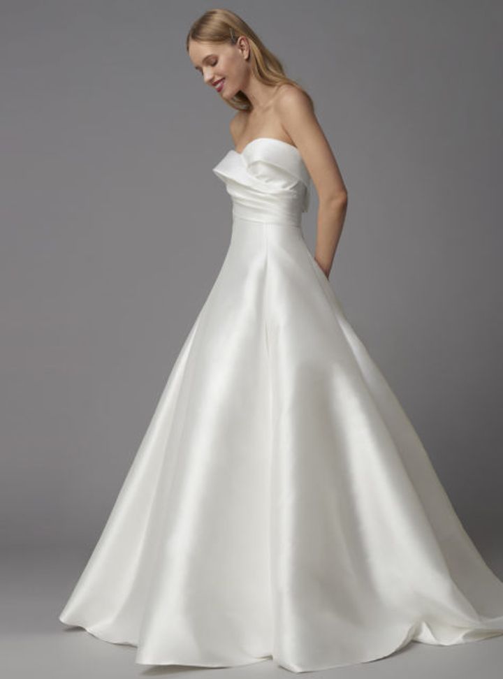 Costarellos Straplez A Kesim Gelinlik