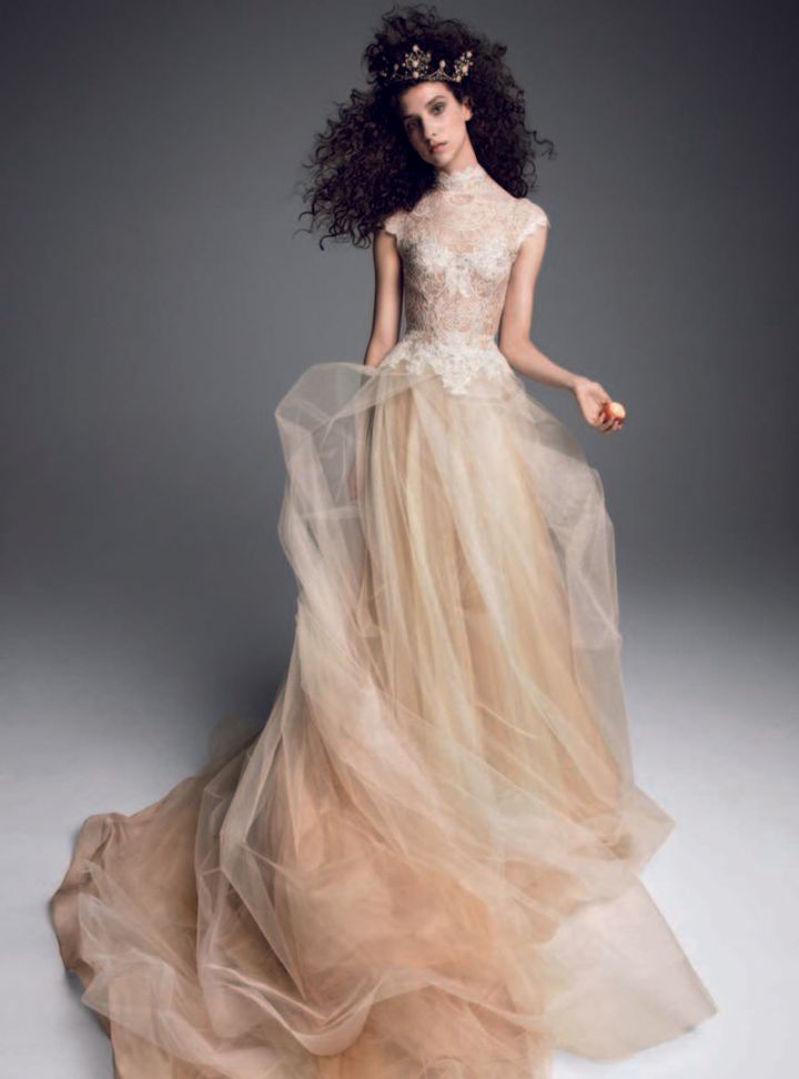 Vera Wang Hakim Yaka Gelinlik