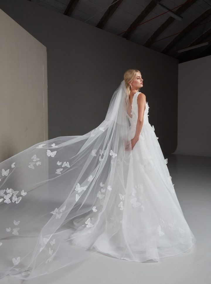 2025 Peter Langner -9-25 A Kesim V Yaka Gelinlik