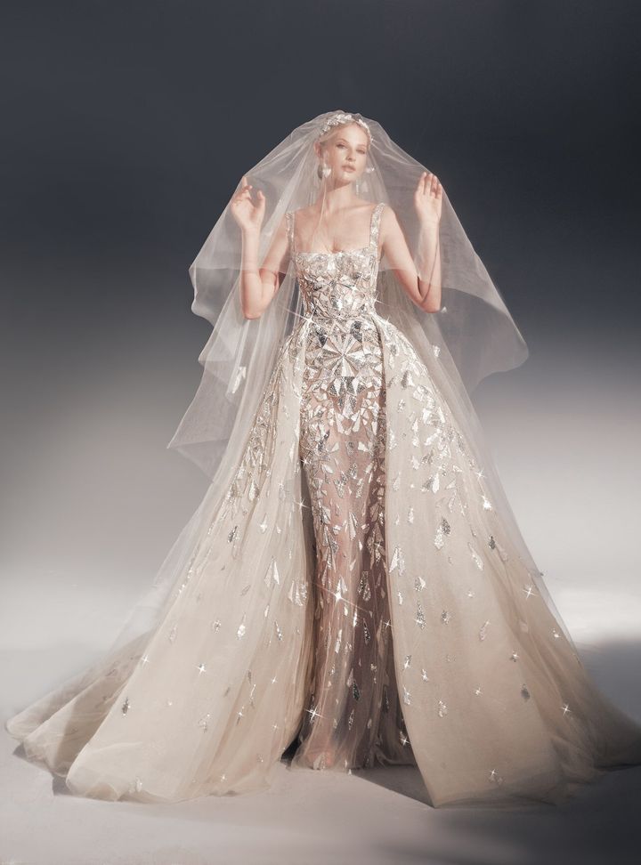 Zuhair Murad Çıkarılabilir Etekli Gelinlik