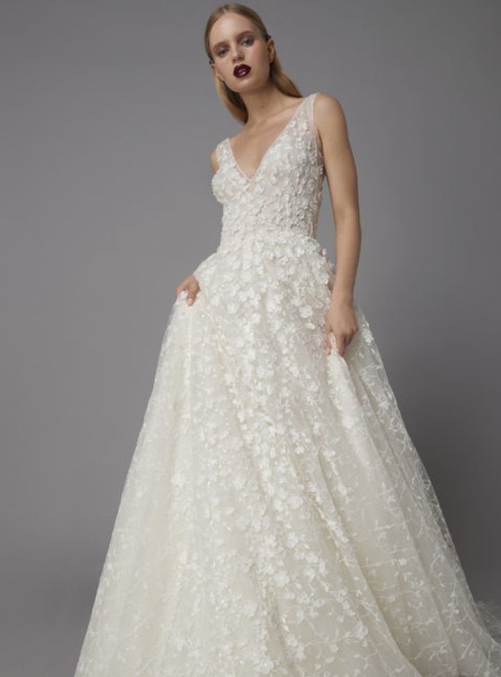 Costarellos V Yaka Gelinlik