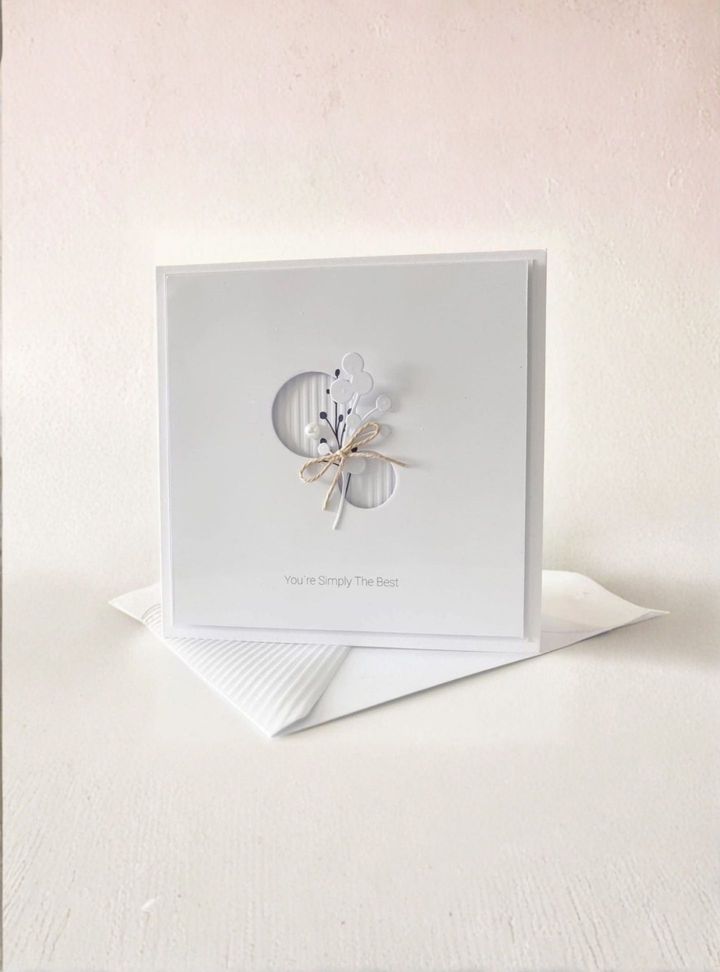 DVT-46-26 3 Boyutlu Düğün Sade Davetiye