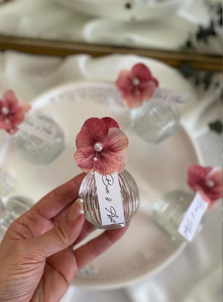 NSH-88-26 Kolonya Ve Sabun Şişeleri Nikah Hediyelik