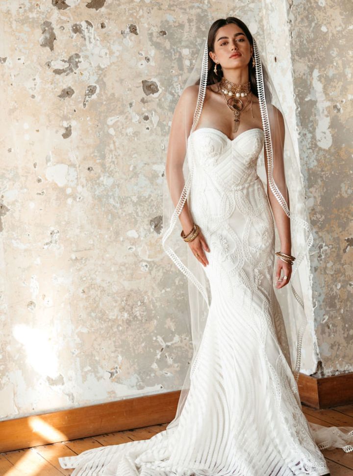 Rue de Seine Straplez Balık Gelinlik