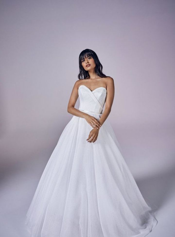 Suzanne Neville Straplez Gelinlik