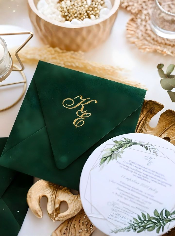 DVT-137-26 Düğün Kadife Davetiye