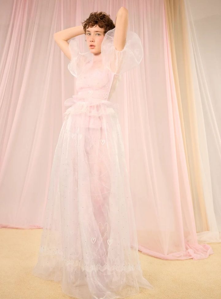 2026 Honor-19-26 A Kesim Bohem Vintage Gelinlik