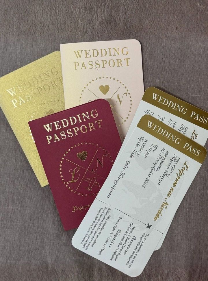 DVT-112-26 Düğün Pasaport Davetiye