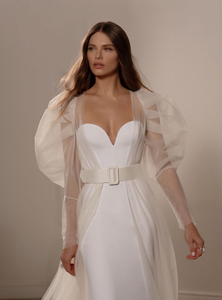 Lihi Hod Straplez Gelinlik Modeli