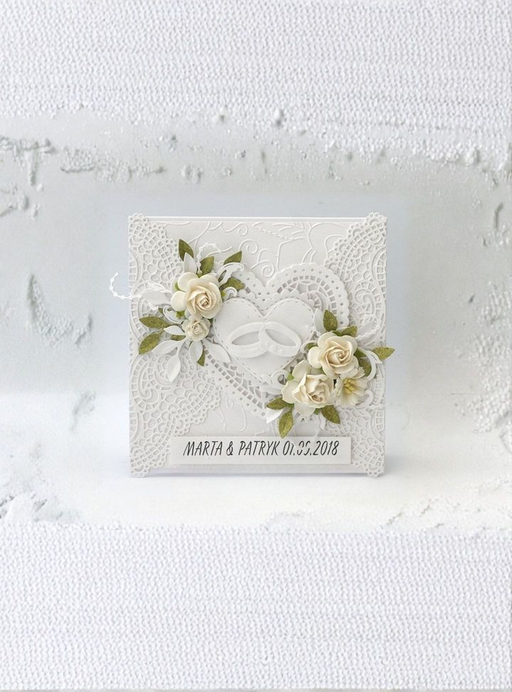 DVT-30-26 3 Boyutlu Düğün Davetiye