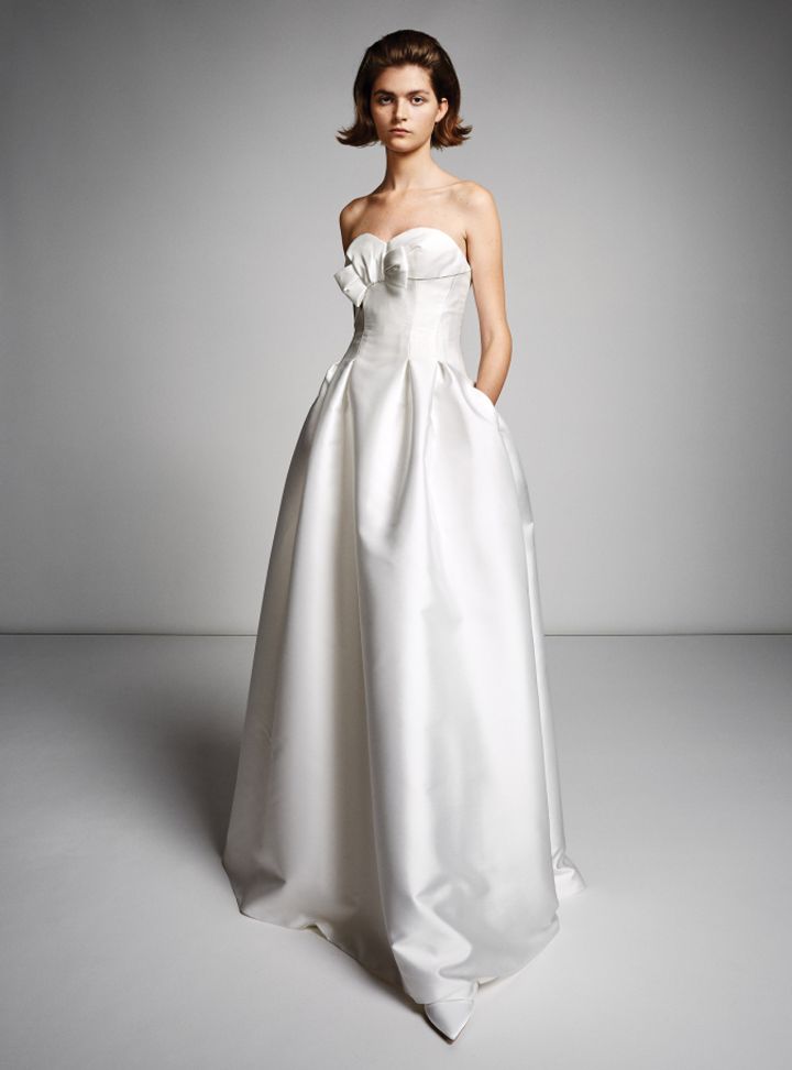 Viktor & Rolf Straplez Yaka Gelinilk