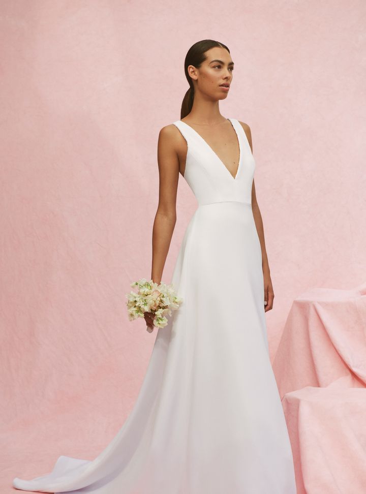 Carolina Herrera Sade Gelinlik