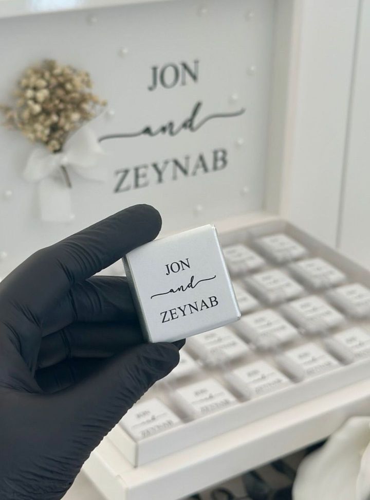 NSH-205-26 Çikolata / Kurabiye Söz - Nişan Hediyelik