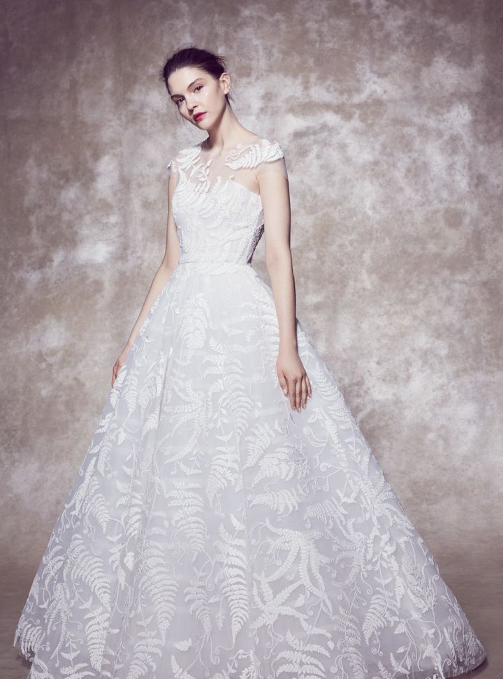 Marchesa Kabarık Gelinlik