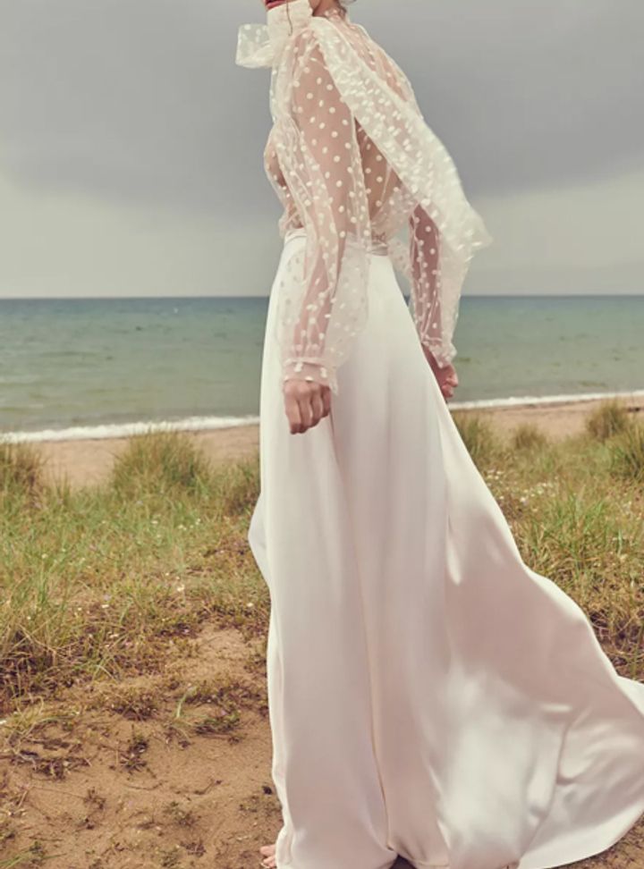 Costarellos Puantiyeli Gelinlik