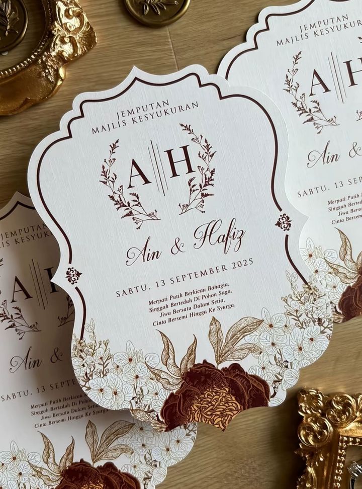 DVT-105-26 3 Boyutlu Düğün Davetiye