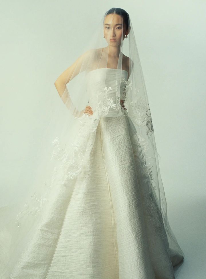 2026 Marmar Halim 15-26 A Kesim Straplez Modern Gelinlik