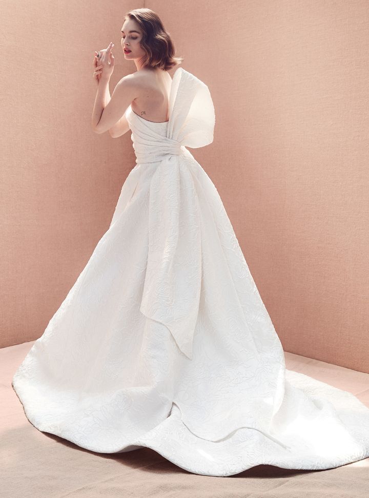 Oscar de la Renta Sade Gelinlik