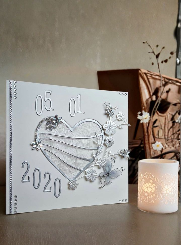 DVT-95-26 3 Boyutlu Düğün Davetiye