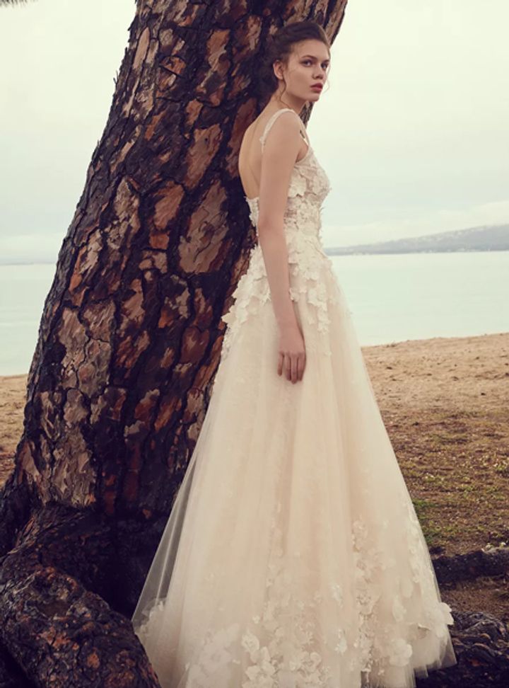 Costarellos 3D Detaylı Gelinlik