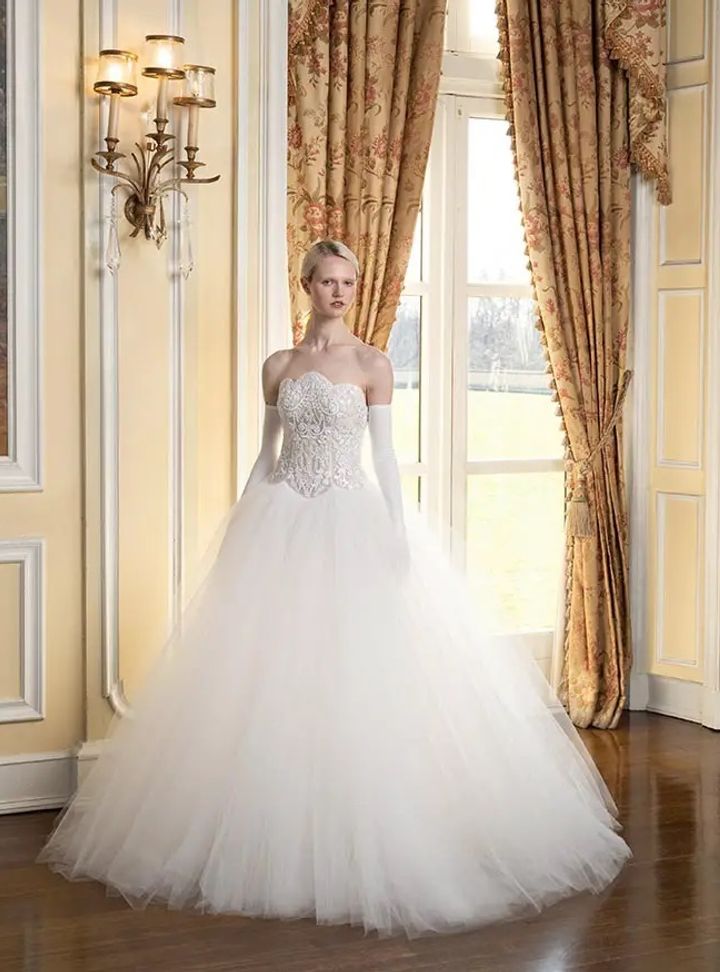 2025 Reem Acra -8-25 A Kesim Gelinlik