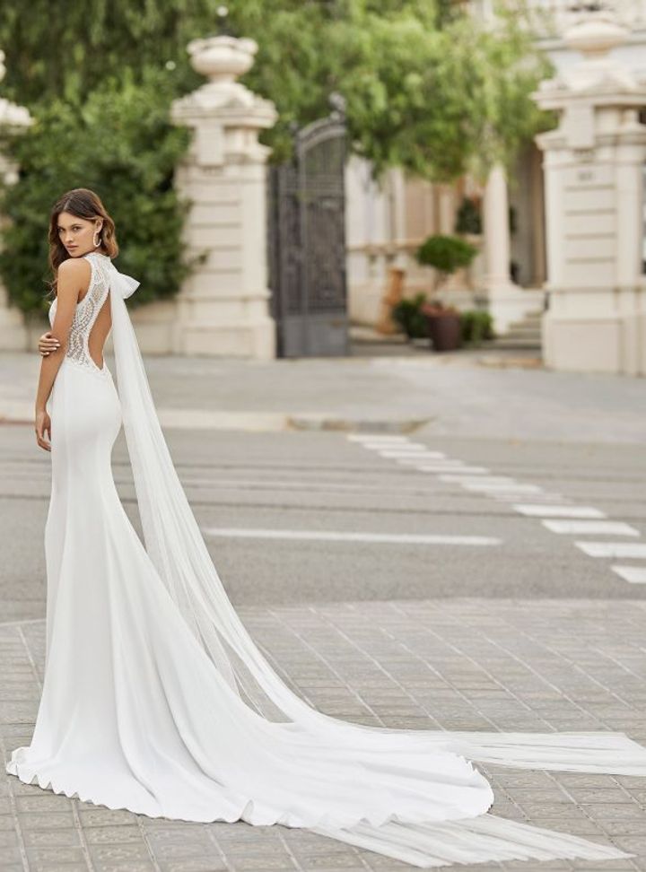 Rosa Clara Balık Kesim Gelinlik