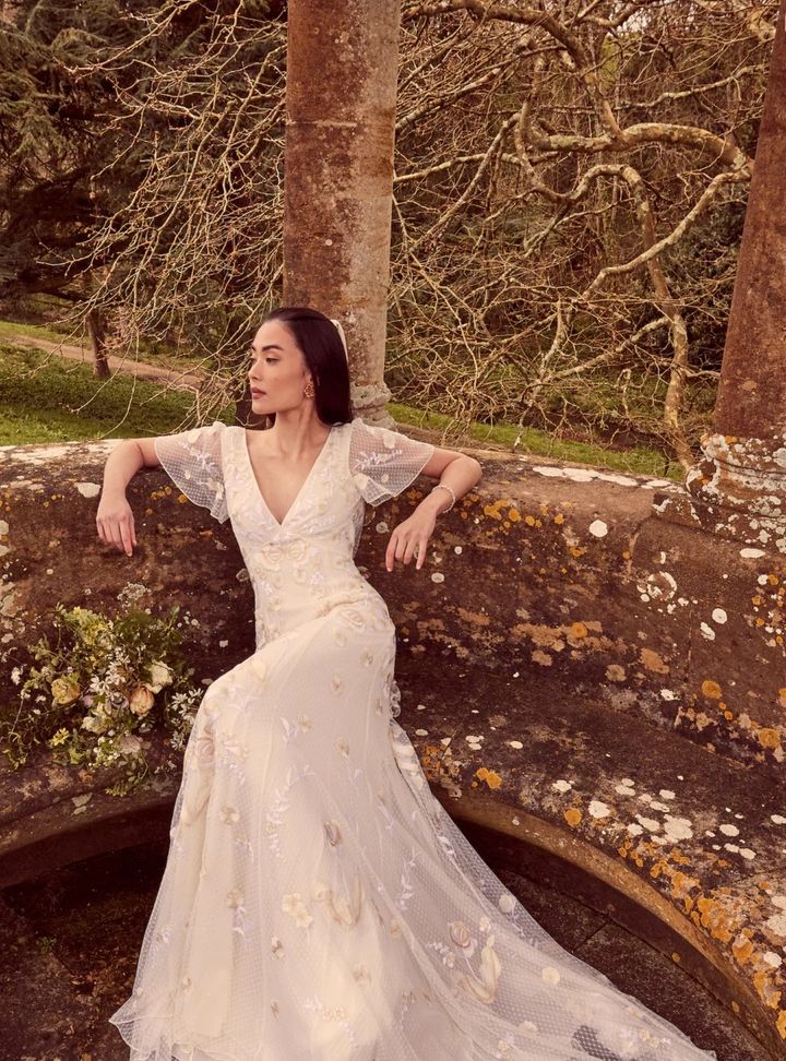 2025 Temperley London V Yaka Gelinlik