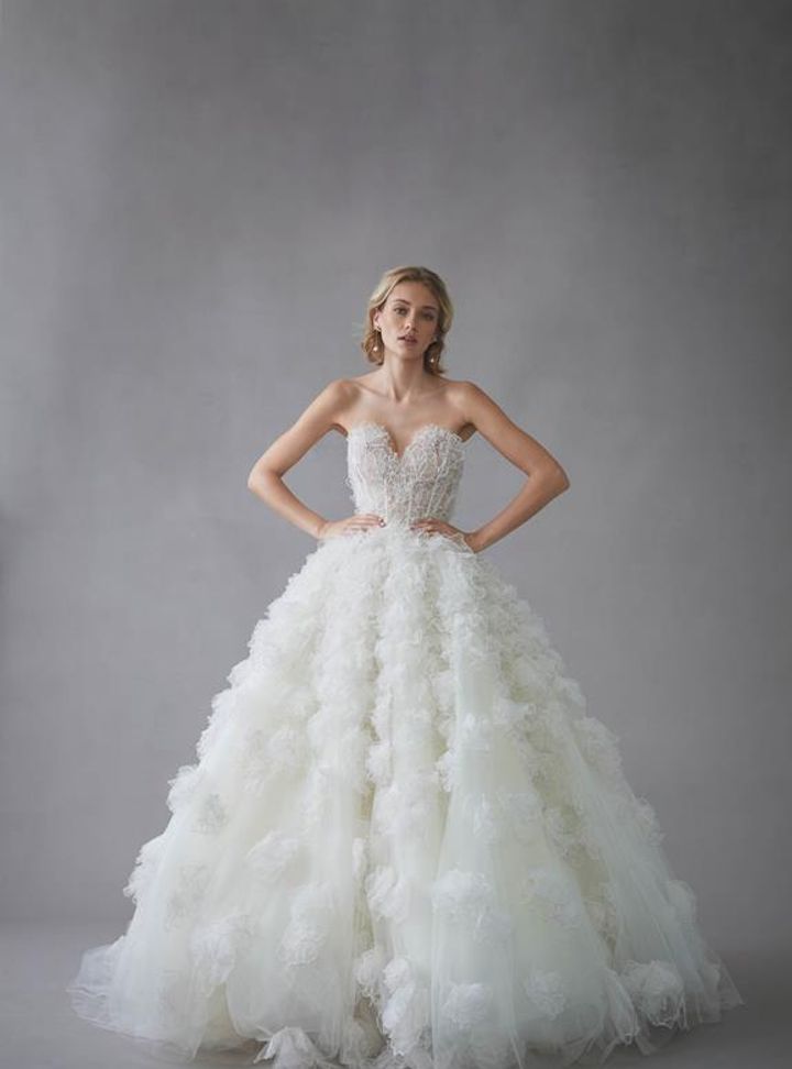 Oscar de la Renta Prenses Gelinlik