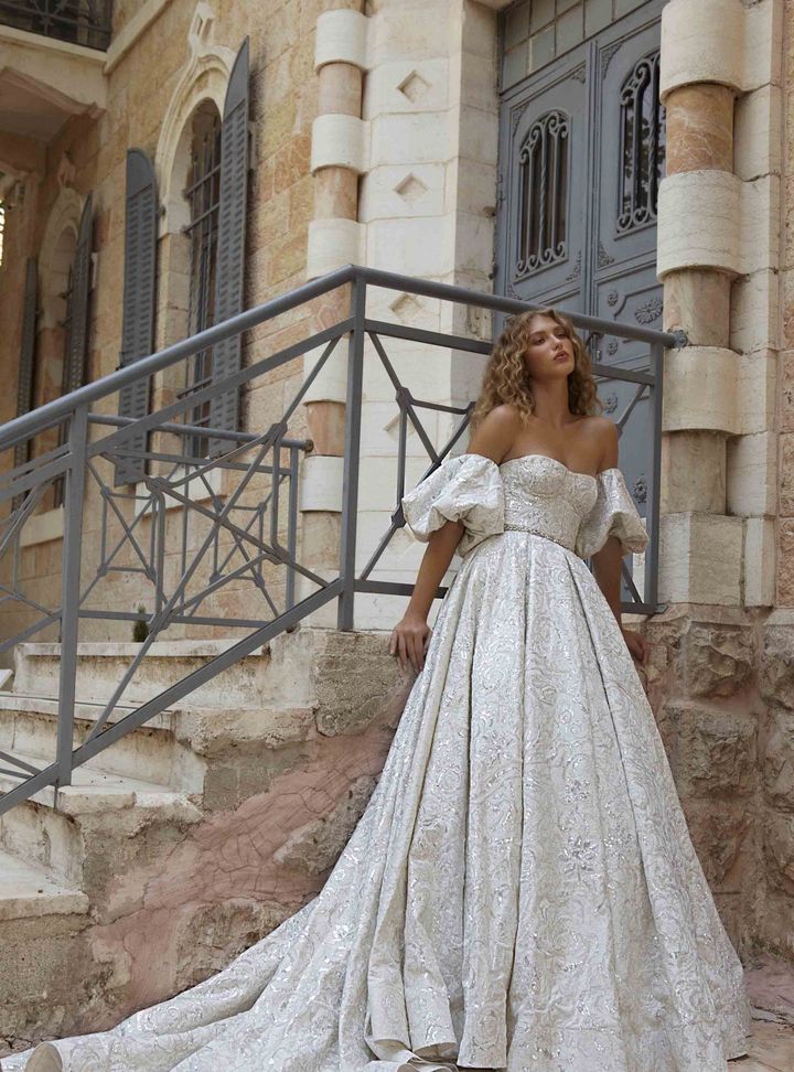 Berta Balon Kol Gelinlik