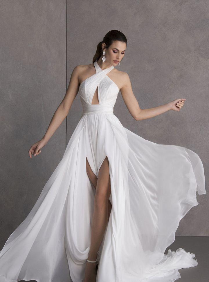 Valentini Spose Dekolteli Gelinlik