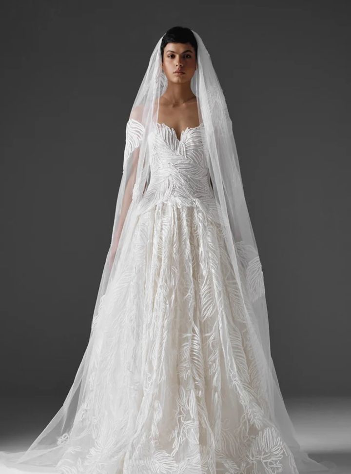 2025 Naeem Khan -14-25 A Kesim Gelinlik