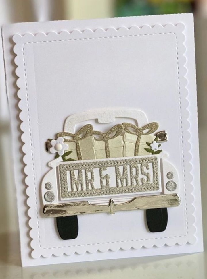 DVT-107-26 3 Boyutlu Düğün Davetiye