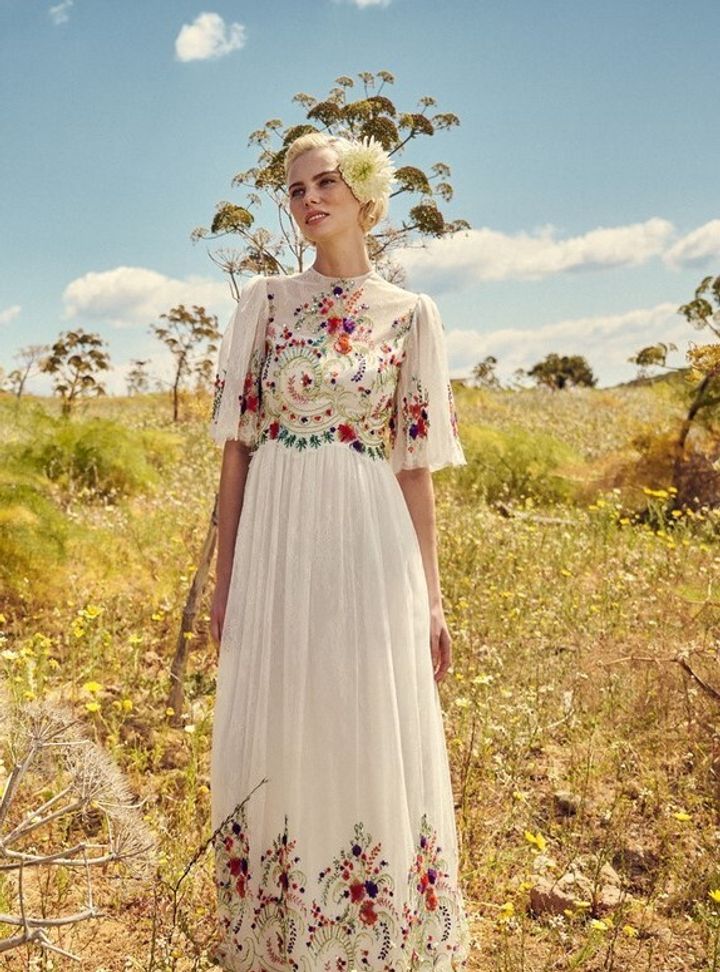 Costarellos Renkli Gelinlik