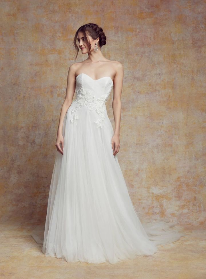 Marchesa Straplez Gelinlik