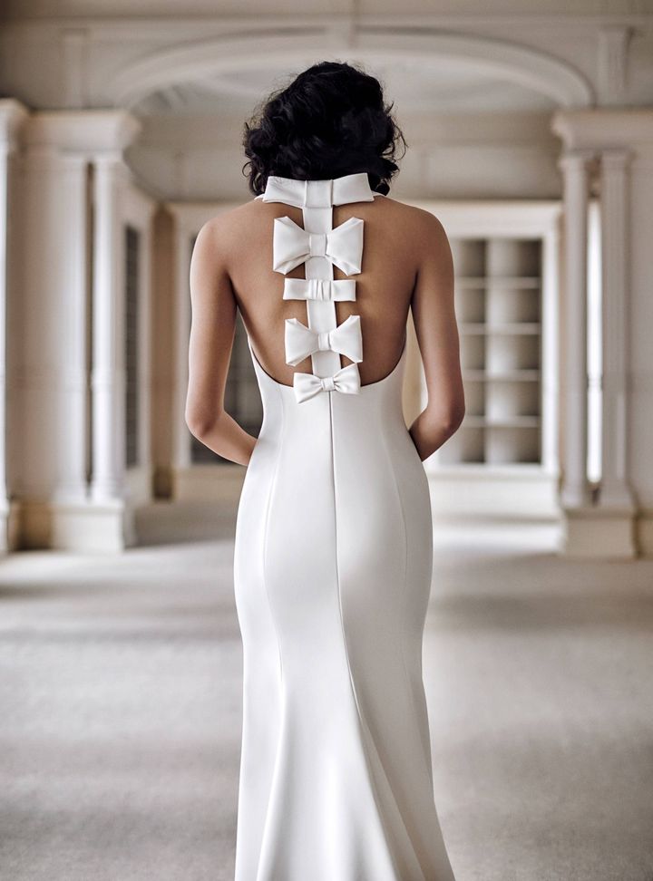 Viktor & Rolf Sırtı Fiyonklu Gelinlik