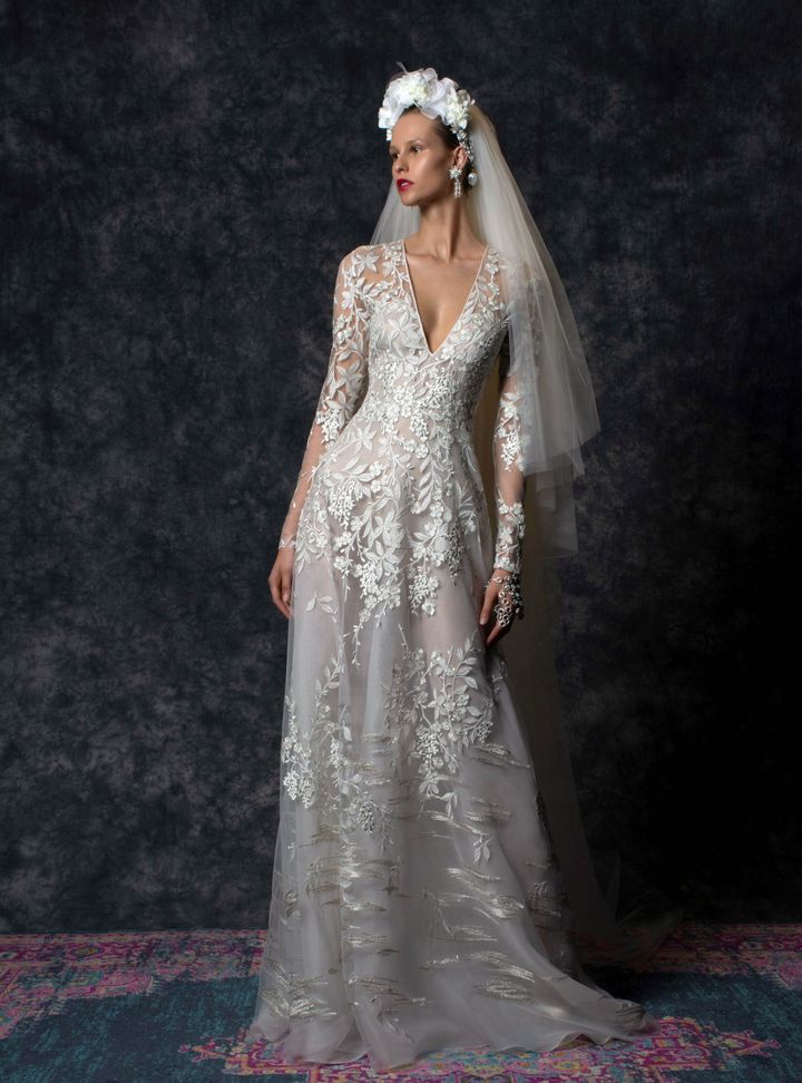 Naeem Khan A Kesim Gelinlik