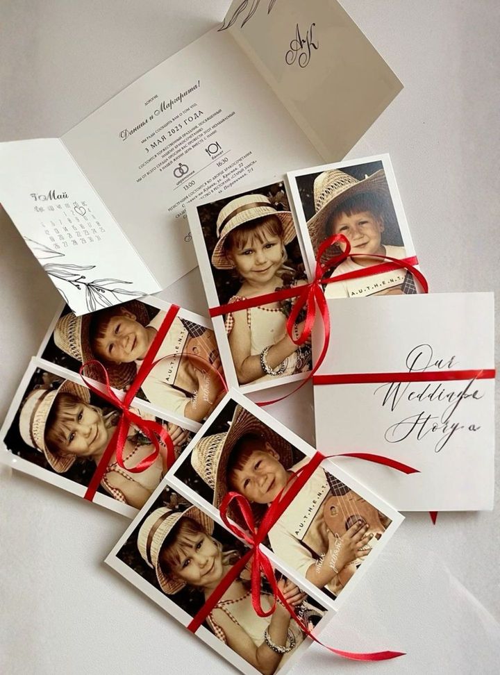 DVT-7-26 Düğün Fotoğraflı Davetiye