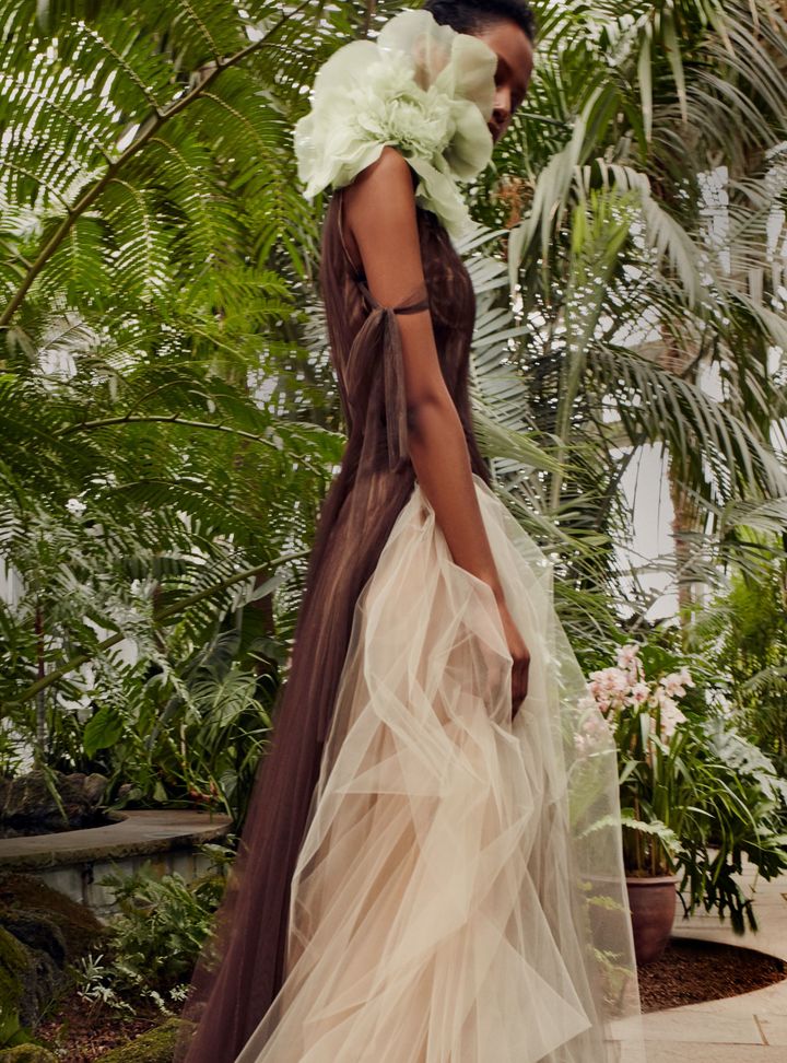 Vera Wang İki Renkli Gelinlik