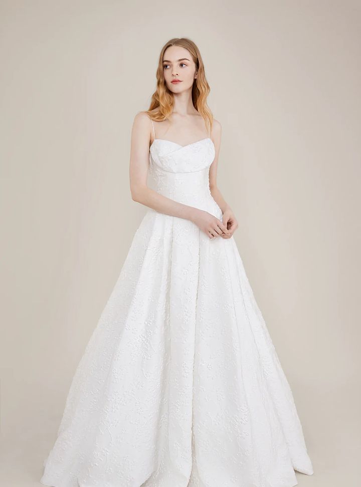 Lela Rose Askılı Gelinlik