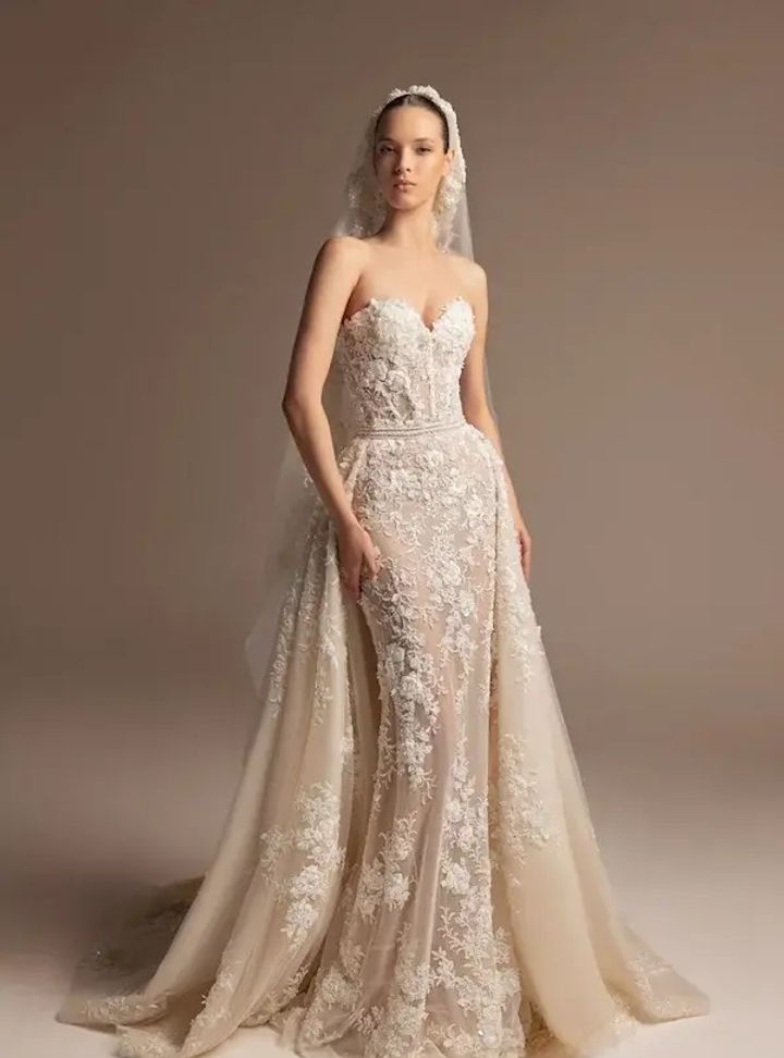 2025 Tony Ward -8-25 Balık Kesim Gelinlik