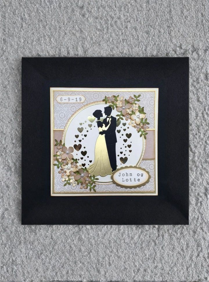 DVT-41-26 3 Boyutlu Düğün Davetiye