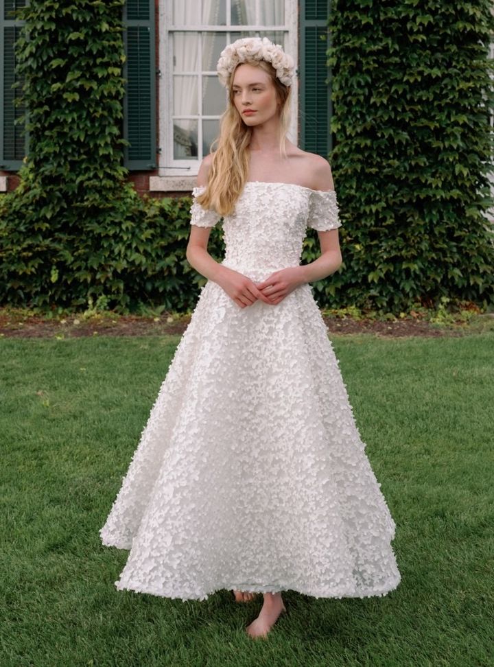 2026 Sareh Nouri-15-26 A Kesim Bohem Düşük Omuz Gelinlik