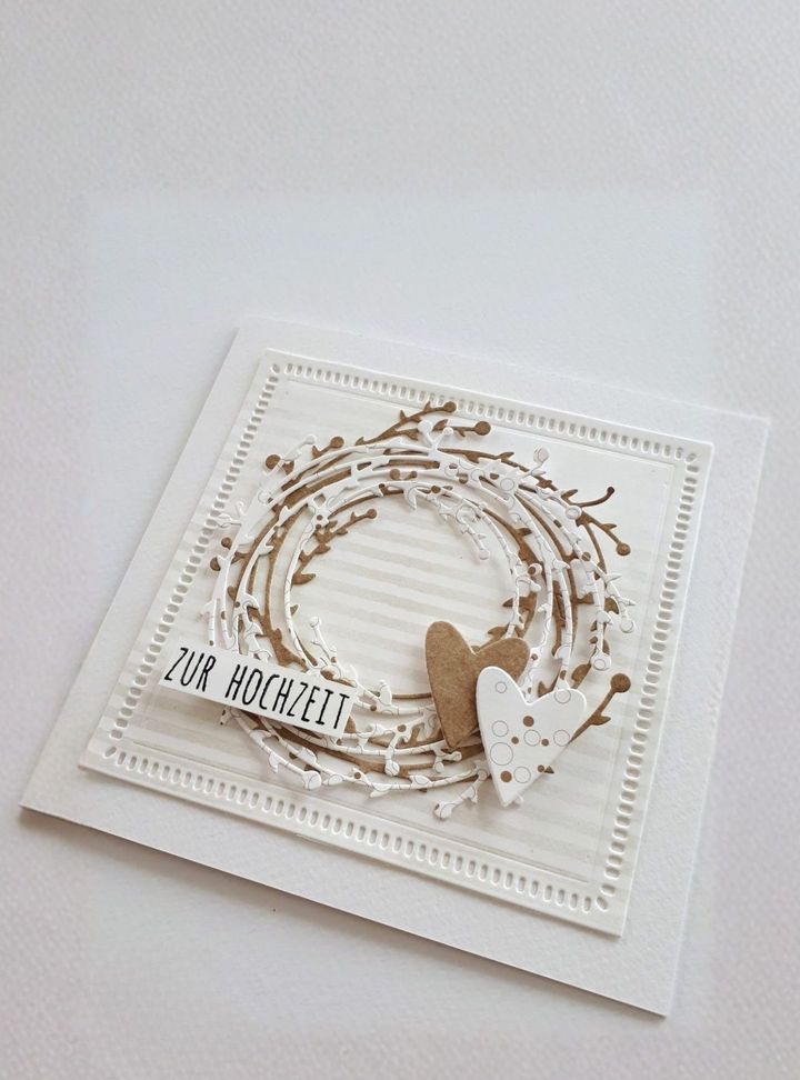 DVT-76-26 3 Boyutlu Düğün Sade Davetiye