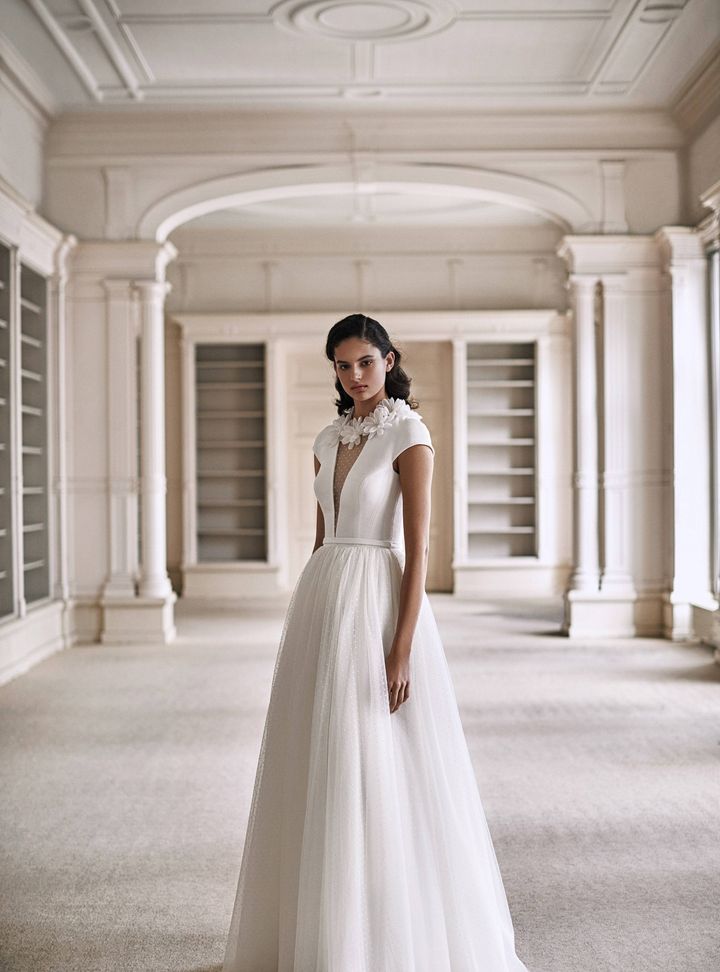 Viktor & Rolf Kısa Kollu Gelinlik