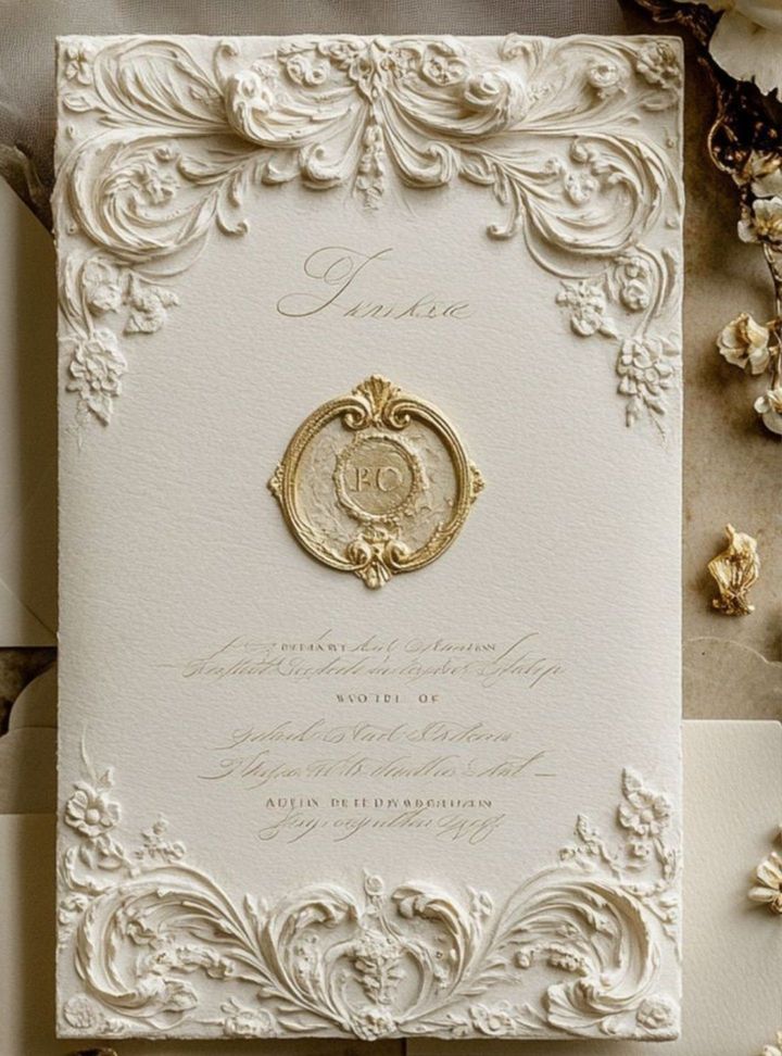 DVT-19-26 Altın Varaklı Davetiye