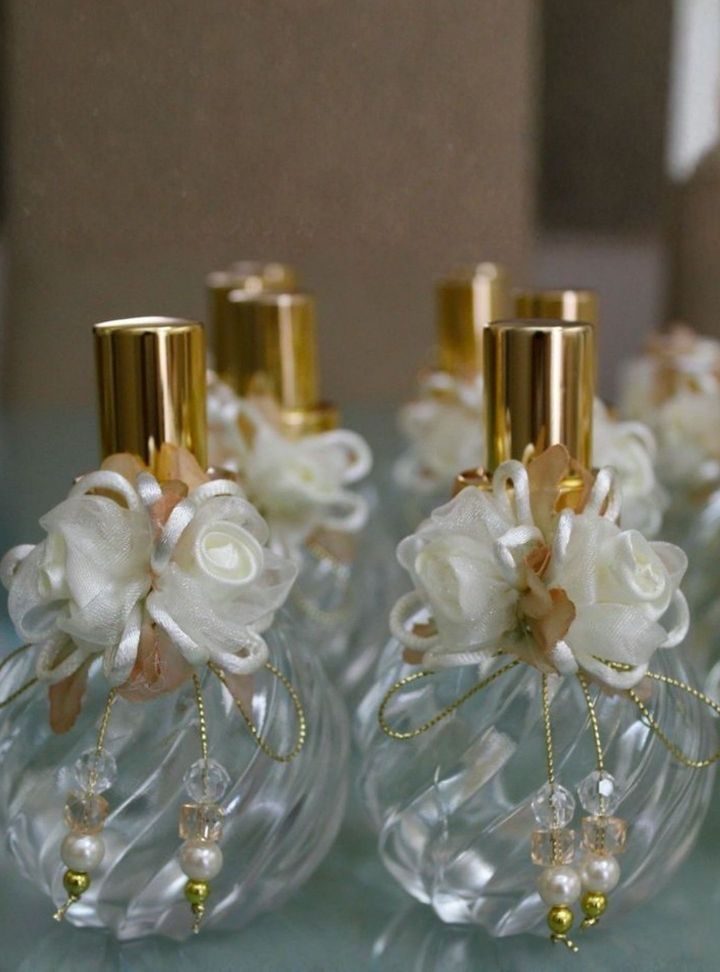 NSH-89-26 Kolonya Ve Sabun Şişeleri Nikah Hediyelik